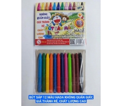 Bút sáp 12 màu hada